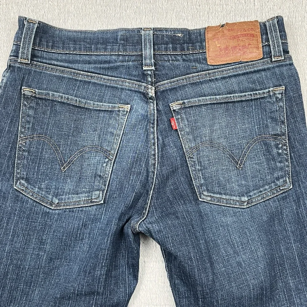 Levi's 510 Men's Blue Super Skinny Fit Red‎ Tab Denim Jeans Size 34 x 36